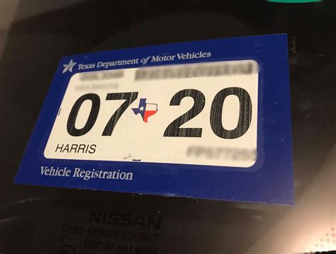 texas registration tags rfid stickers on car|Texas vehicle registration checklist.